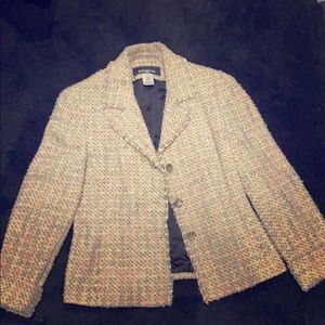 Jones New York patterned blazer